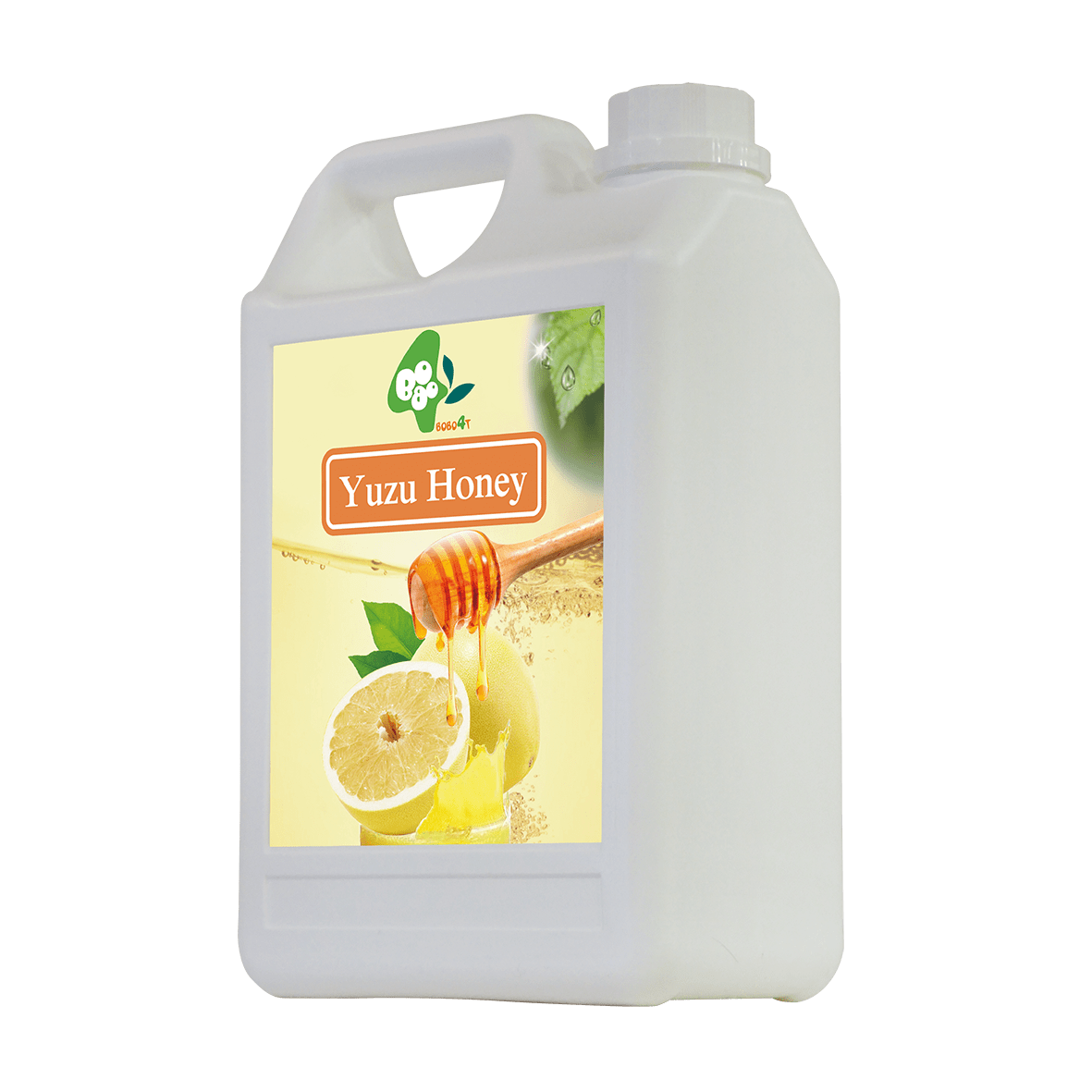 Bobo4T Yuzu Honey syrup 2.5 kg bottle
