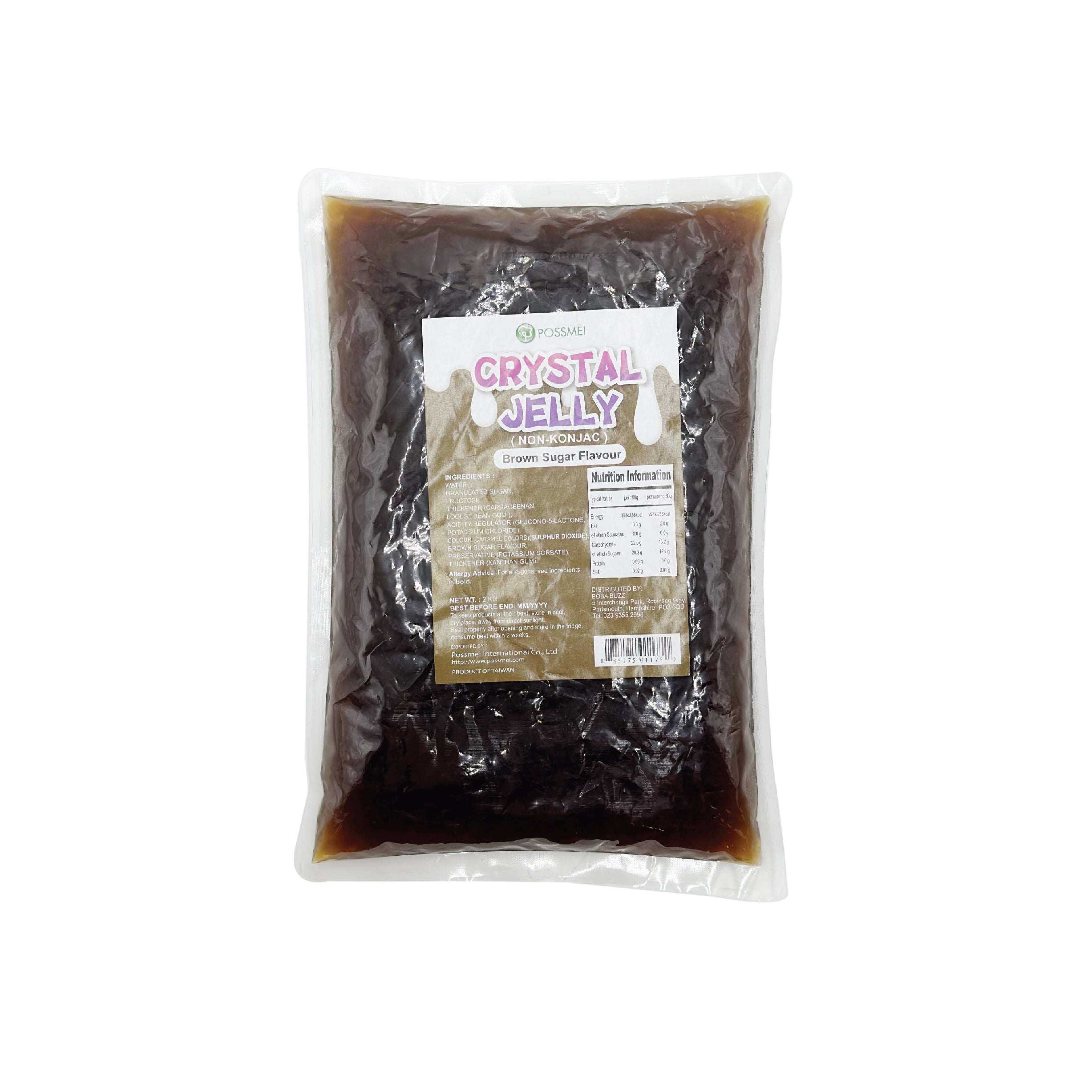 P-CRYSTAL JELLY - BROWN SUGAR