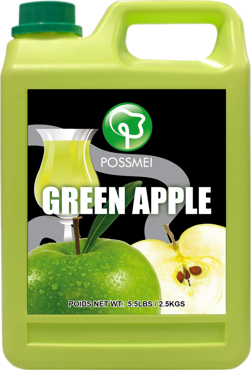 GREEN APPLE SYRUP  - SINGLE