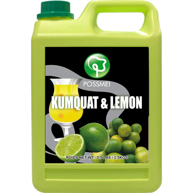 P-KUMQUAT & LEMON SYRUP - SINGLE