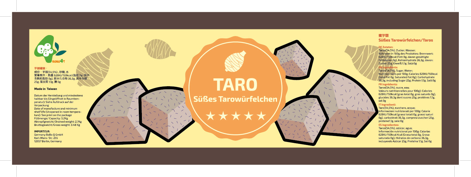 Sweet Diced Taro