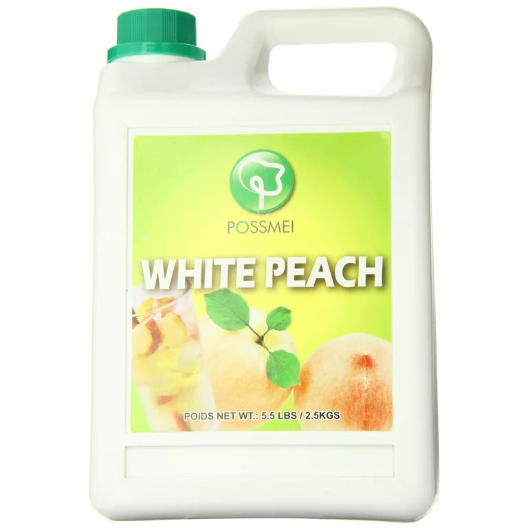 P-WHITE PEACE SYRUP (transparent, no color) - SINGLE